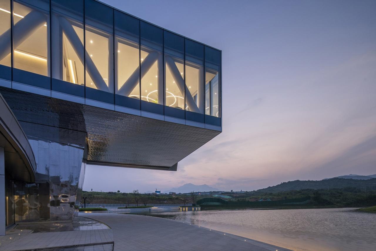 BIM建筑|眺望泰山的窗口：泰山佑游客中心 | line+WORK