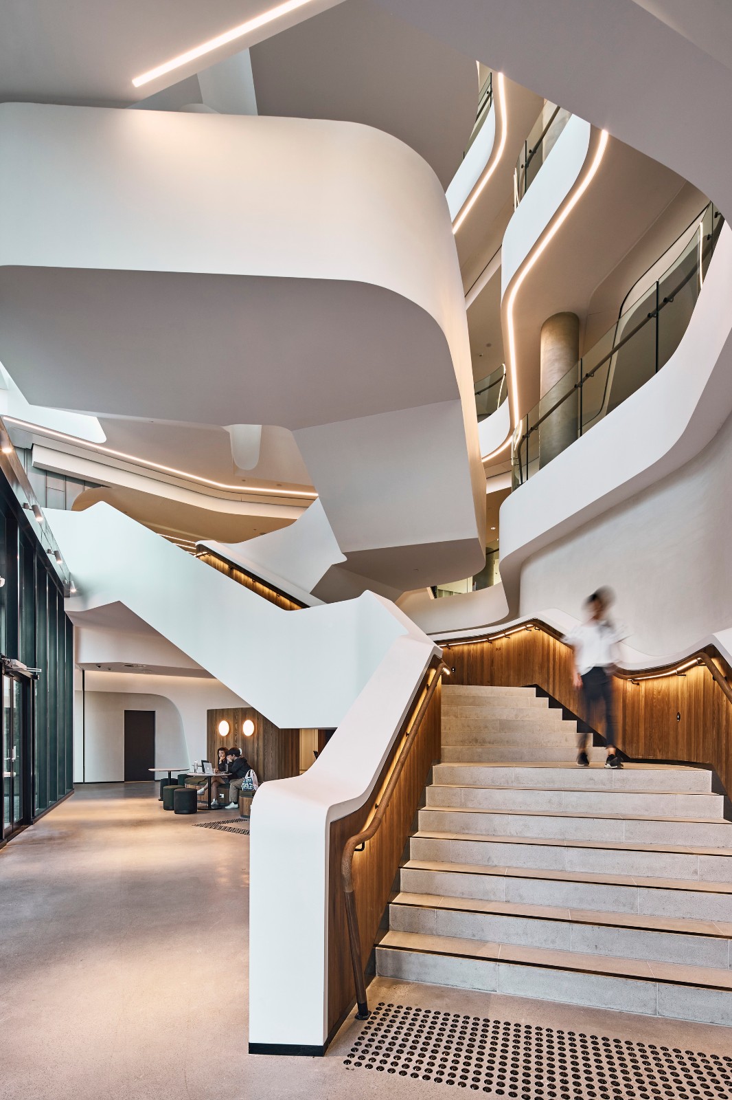 BIM建筑|迪肯大学法学院大楼 / 伍兹贝格