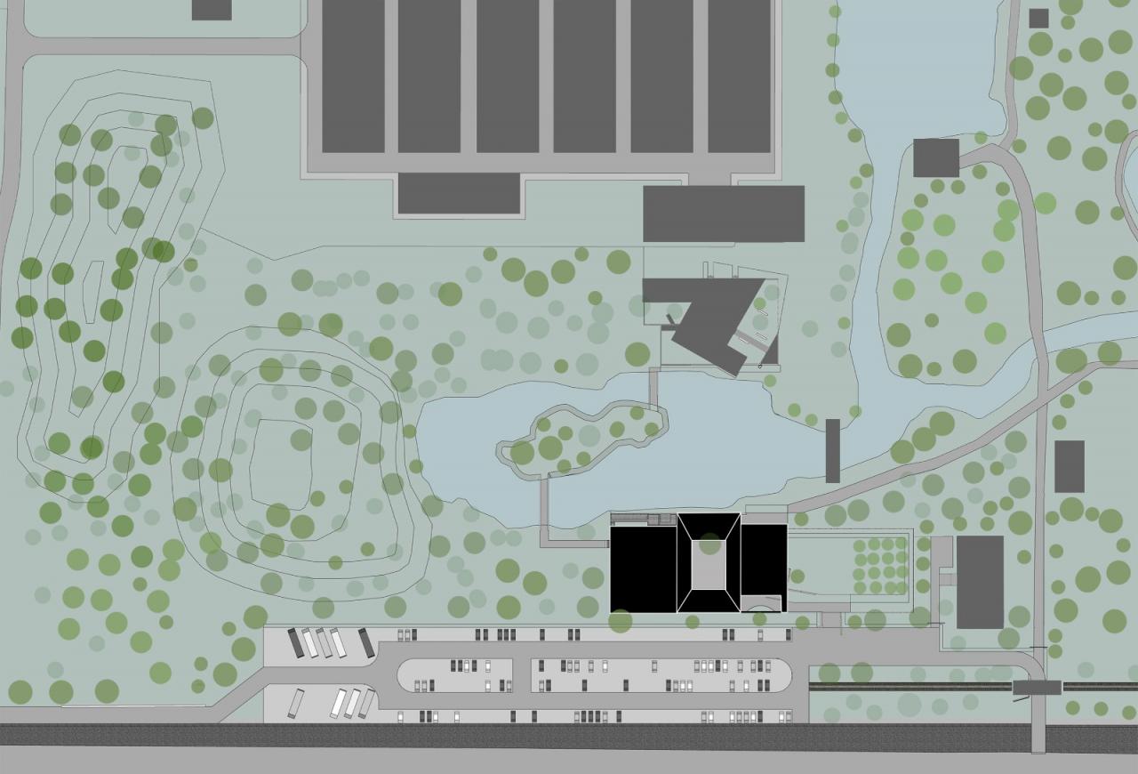 BIM建筑|石湾猪舍里展厅 / 其实建筑事务所