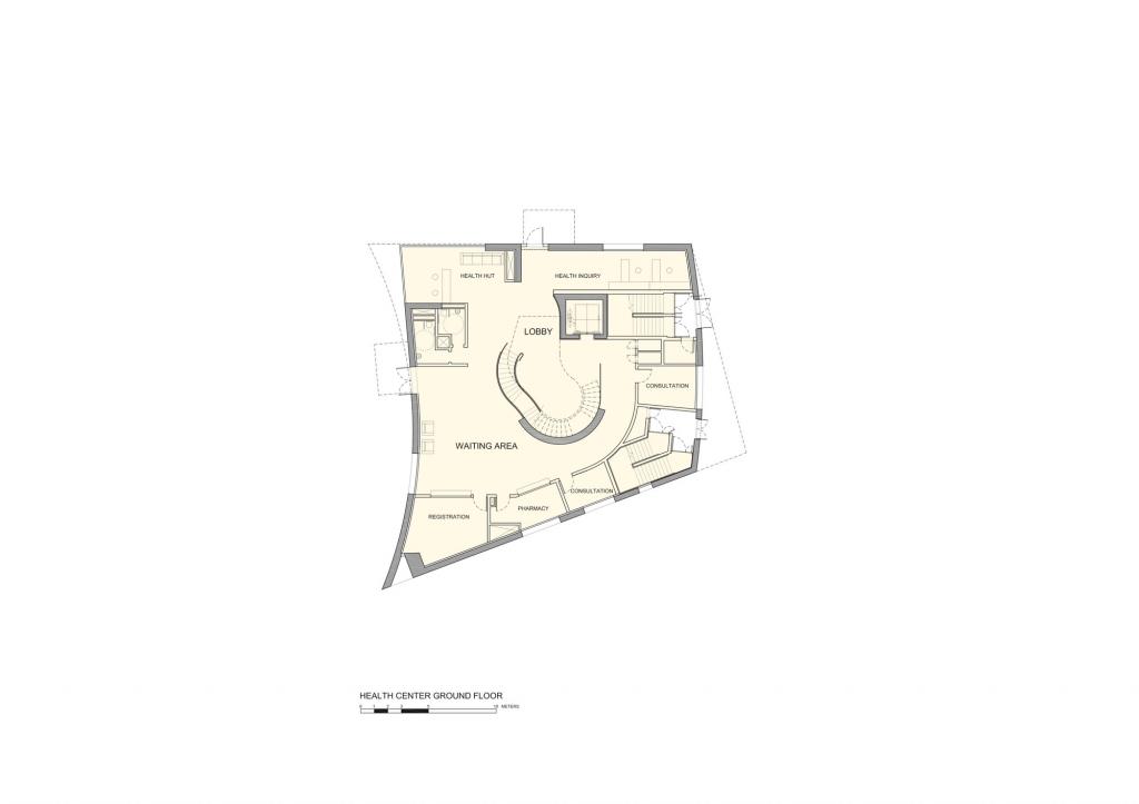 BIM建筑|上海中粮南桥半岛文体中心与医疗服务站 / Steven Holl Architects