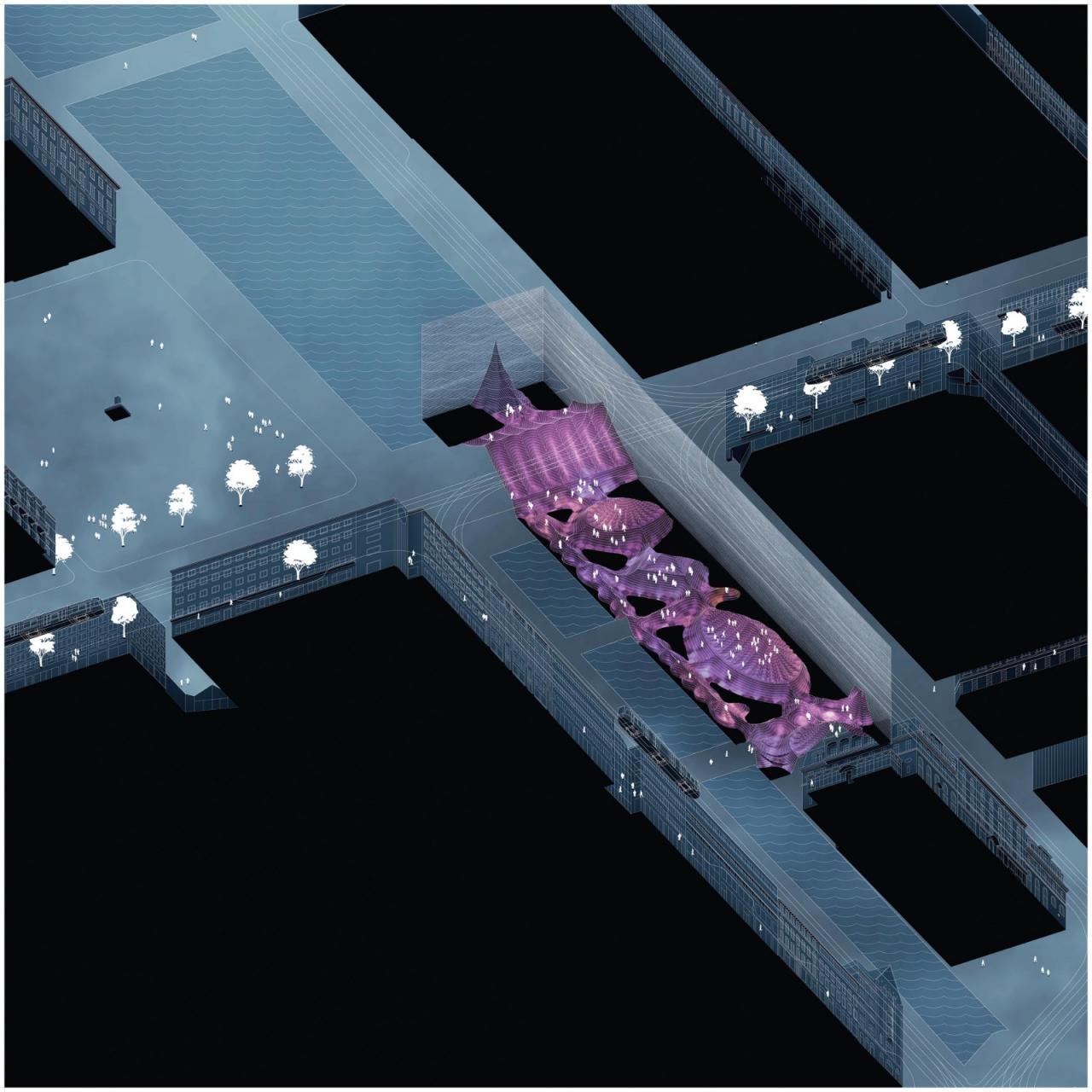 BIM建筑|Brunnsparken 派对纪念馆 / Bornstein Lyckefors