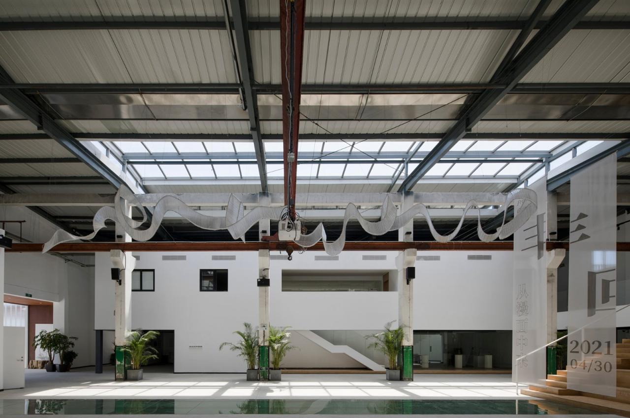 BIM建筑|桐乡东浜头村双创客厅改造 | 上海严旸建筑设计工作室