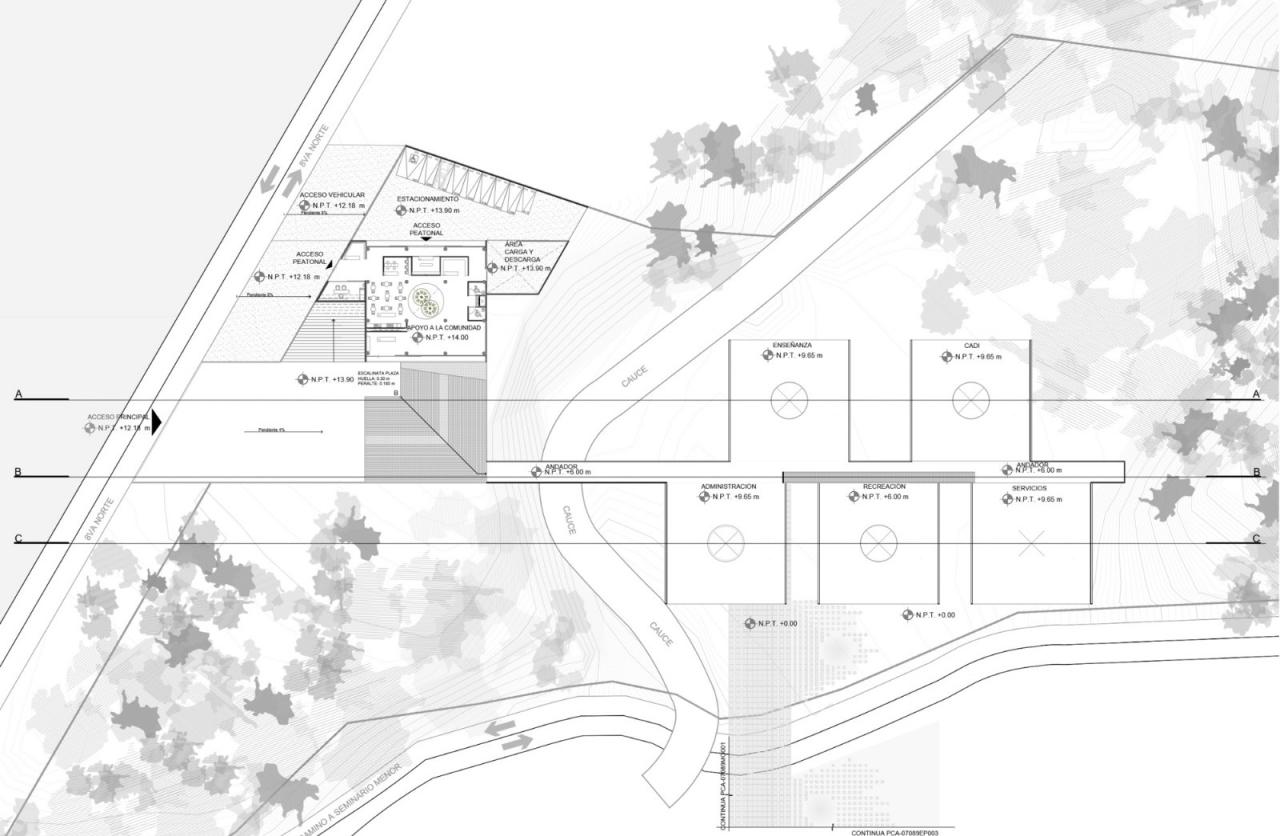 BIM建筑|墨西哥塔帕丘拉社会援助中心 / Laboratorio de Acupuntura Urbana
