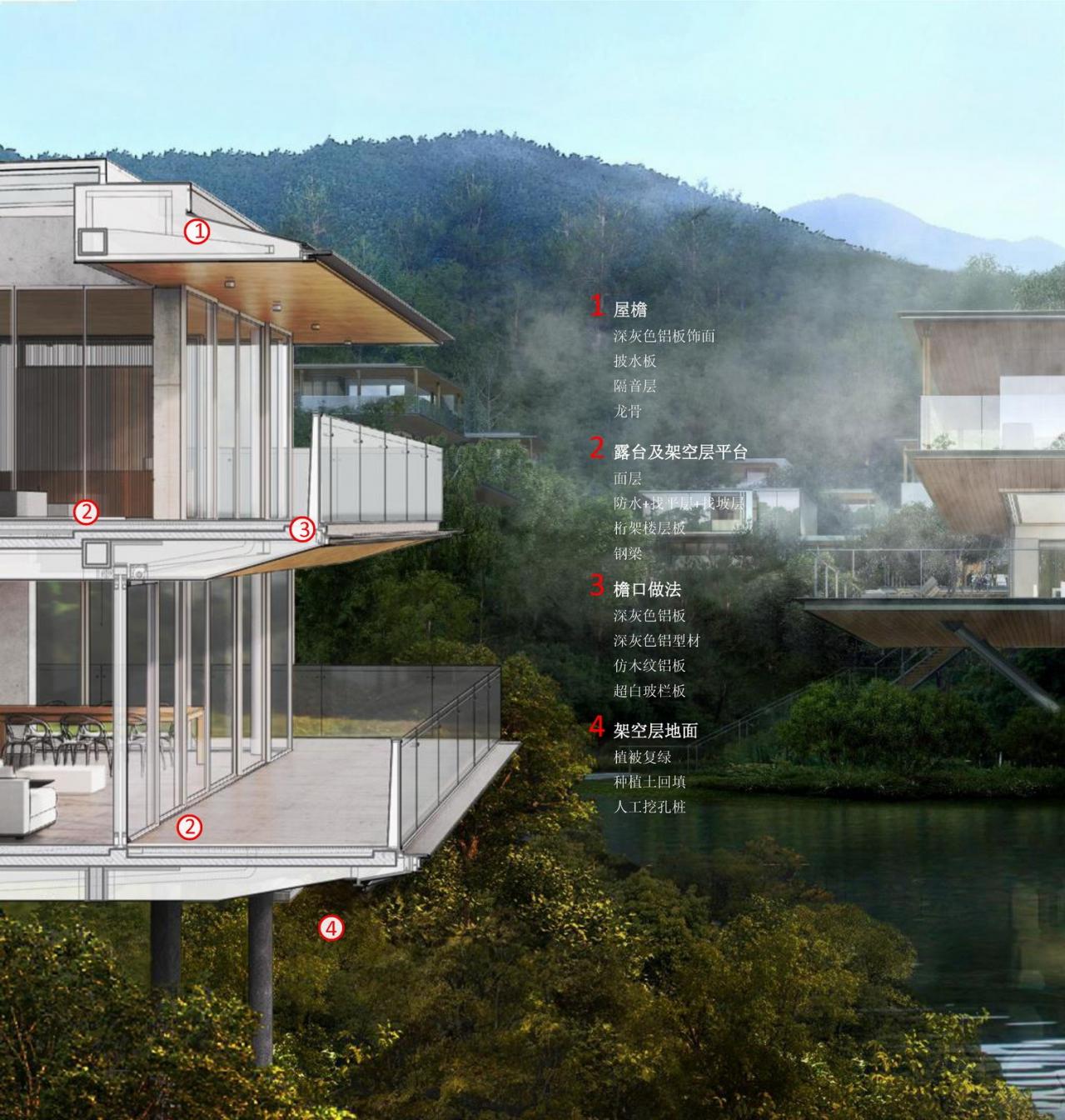 BIM建筑|自土地中生长——莫干山郡安里 / gad