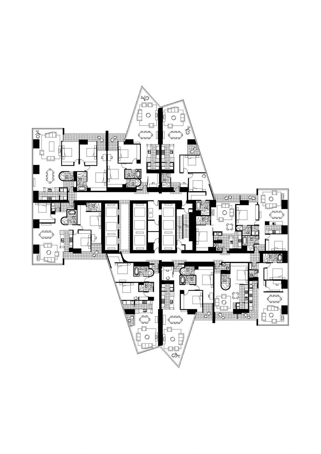 BIM建筑|Eureka Tower 尤里卡大厦，墨尔本 / Fender Katsalidis