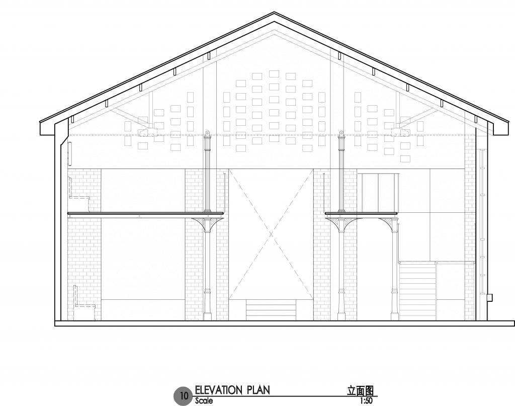 BIM建筑|工业建筑如何改造为泰式茶餐厅？ / 三厘社triostudio