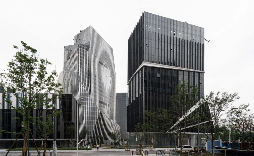 BIM建筑|上海长宁国际发展广场 / Aedas