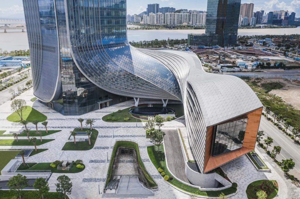 BIM建筑|横琴国际金融中心 / Aedas