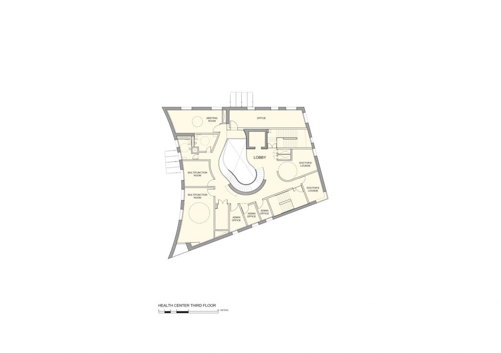 BIM建筑|上海中粮南桥半岛文体中心与医疗服务站 / Steven Holl Architects