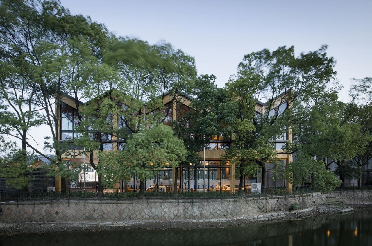 BIM建筑|桐乡东浜头村双创客厅改造 | 上海严旸建筑设计工作室