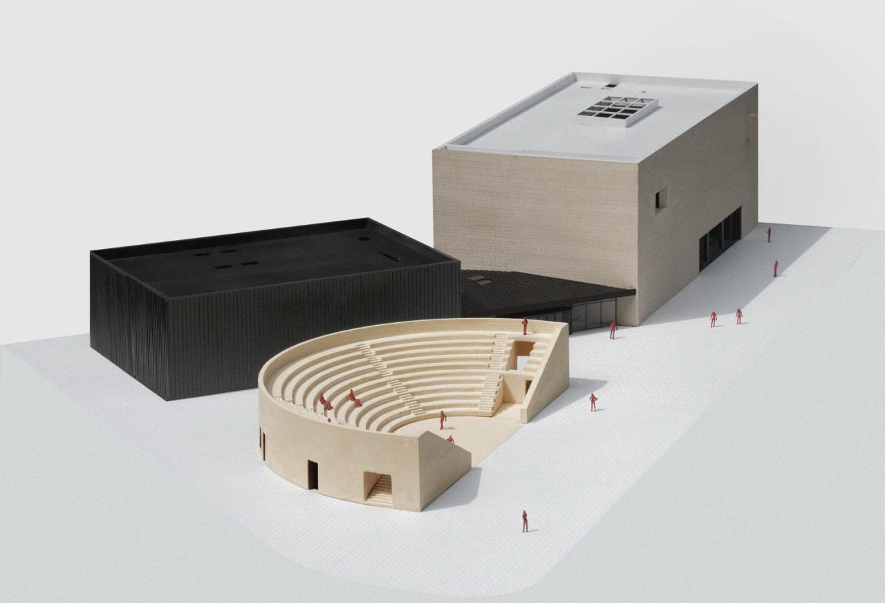 BIM建筑|阿那亚剧场 Aranya Theatre / 迹·建筑事务所（TAO）