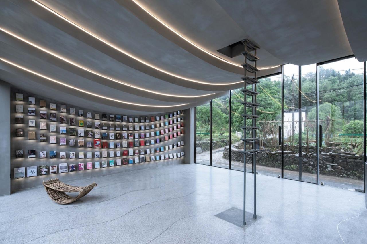 BIM建筑|桥廊：上海三联书店·黄山桃源店 / 来建筑设计工作室