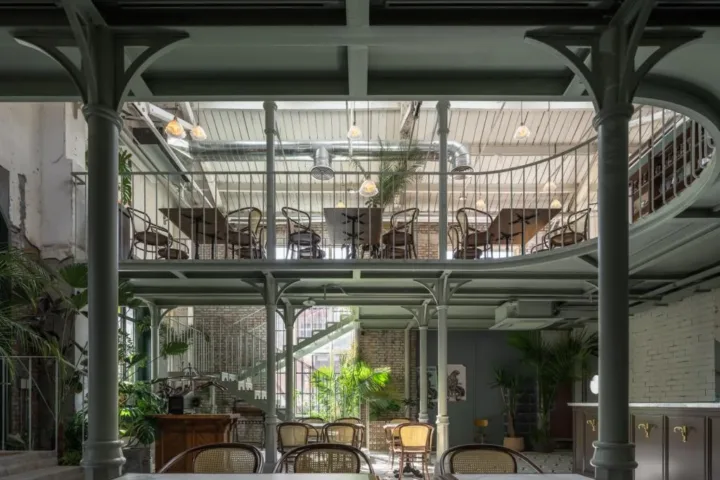 BIM建筑|工业建筑如何改造为泰式茶餐厅？ / 三厘社triostudio