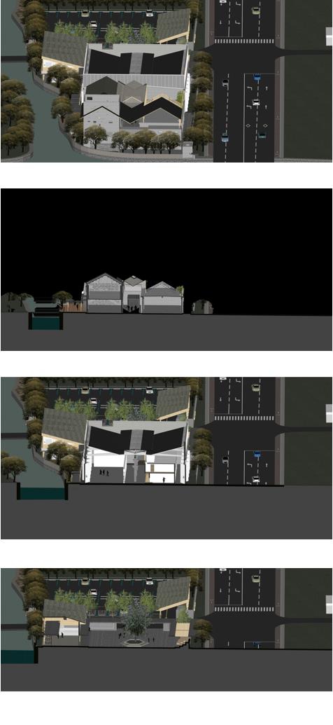 BIM建筑|桐乡东浜头村双创客厅改造 | 上海严旸建筑设计工作室