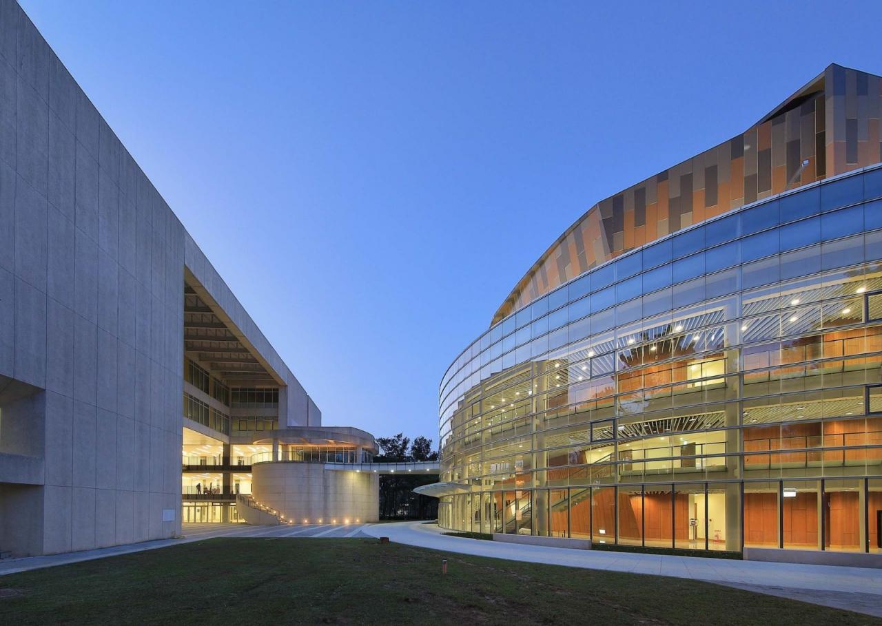 BIM建筑|台湾中央大学多功能大礼堂 / 潘冀联合建筑师事务所