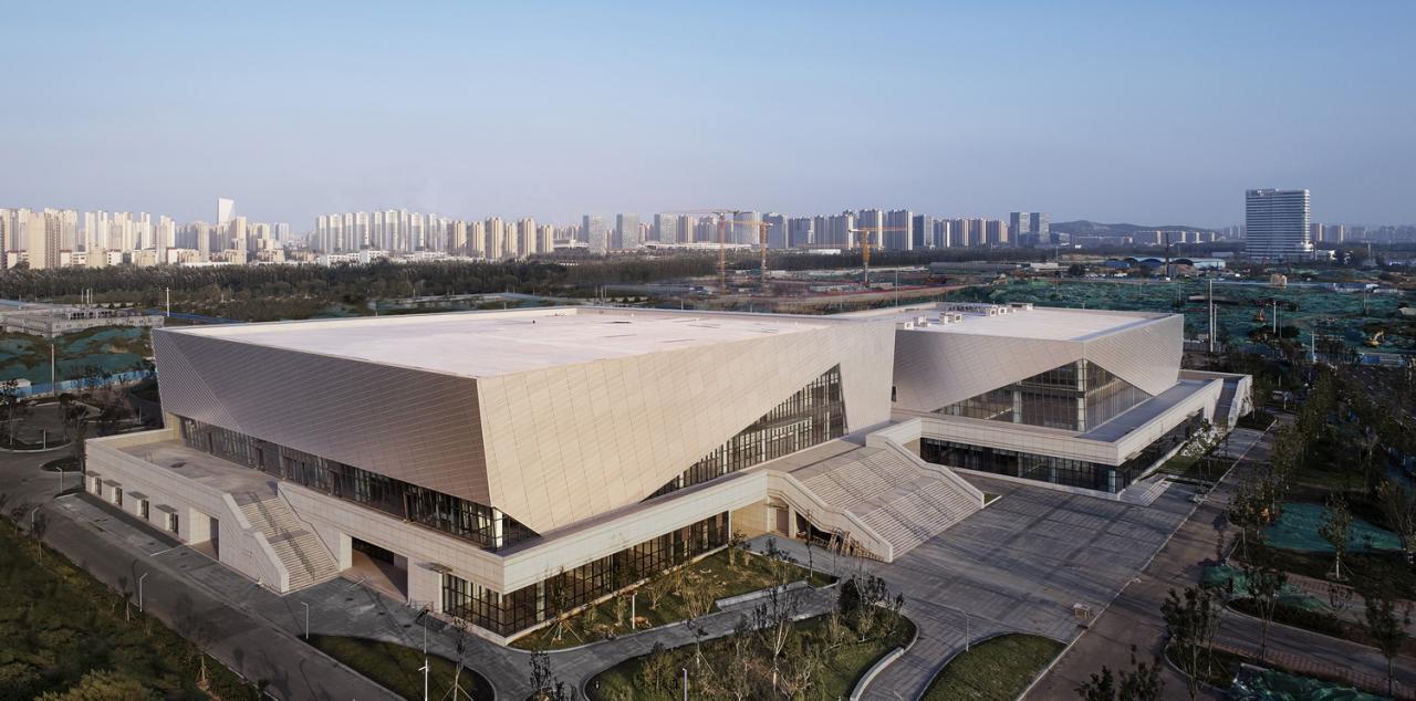 BIM建筑|济南山东第一医科大学文体中心 / 天津大学设计总院·顾志宏工作室