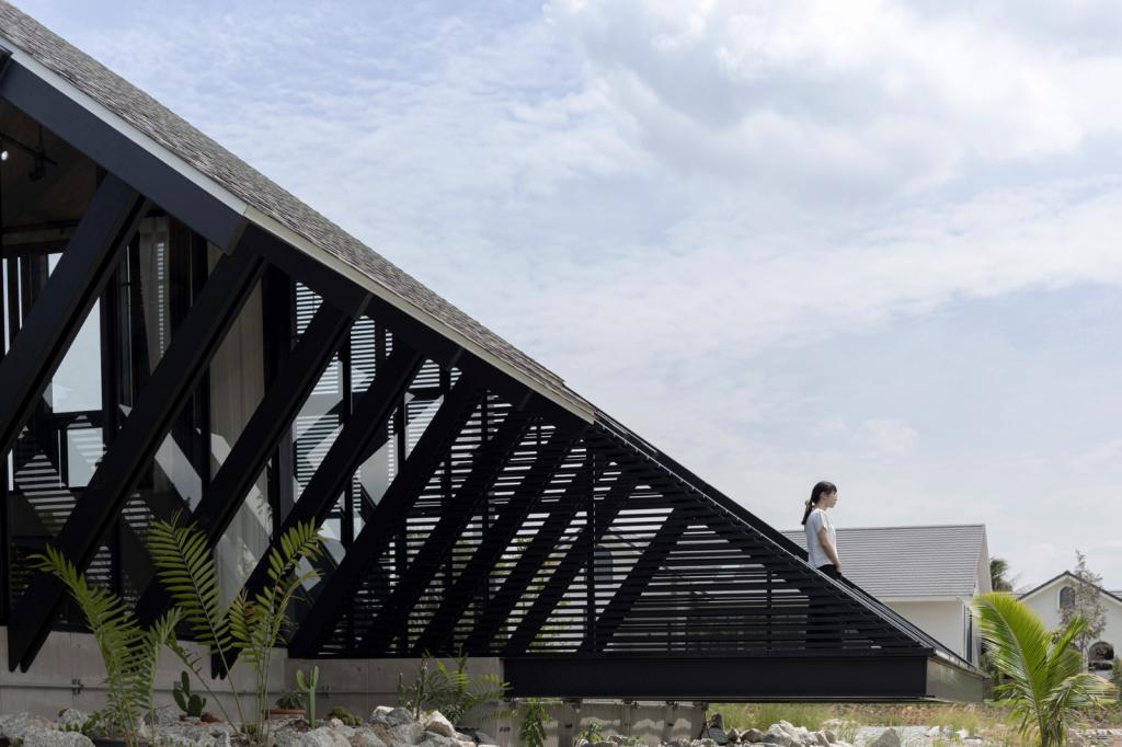 BIM建筑|三角屋，后院私宅 / TOUCH Architect