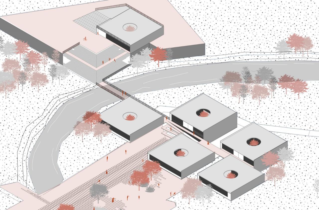 BIM建筑|墨西哥塔帕丘拉社会援助中心 / Laboratorio de Acupuntura Urbana