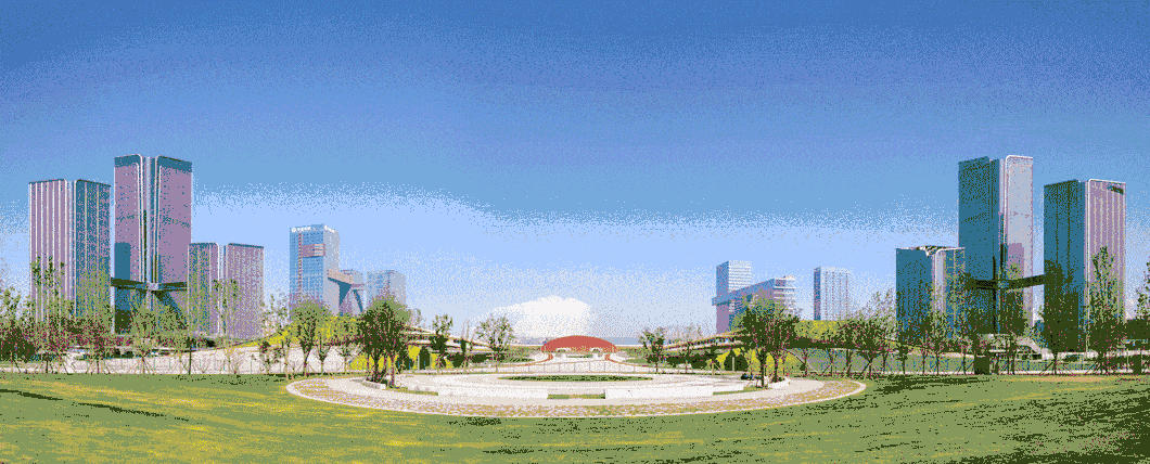 BIM建筑|最美全运会完美收官，奥体中轴之门继续绽放新的生命力 / 三益建筑设计