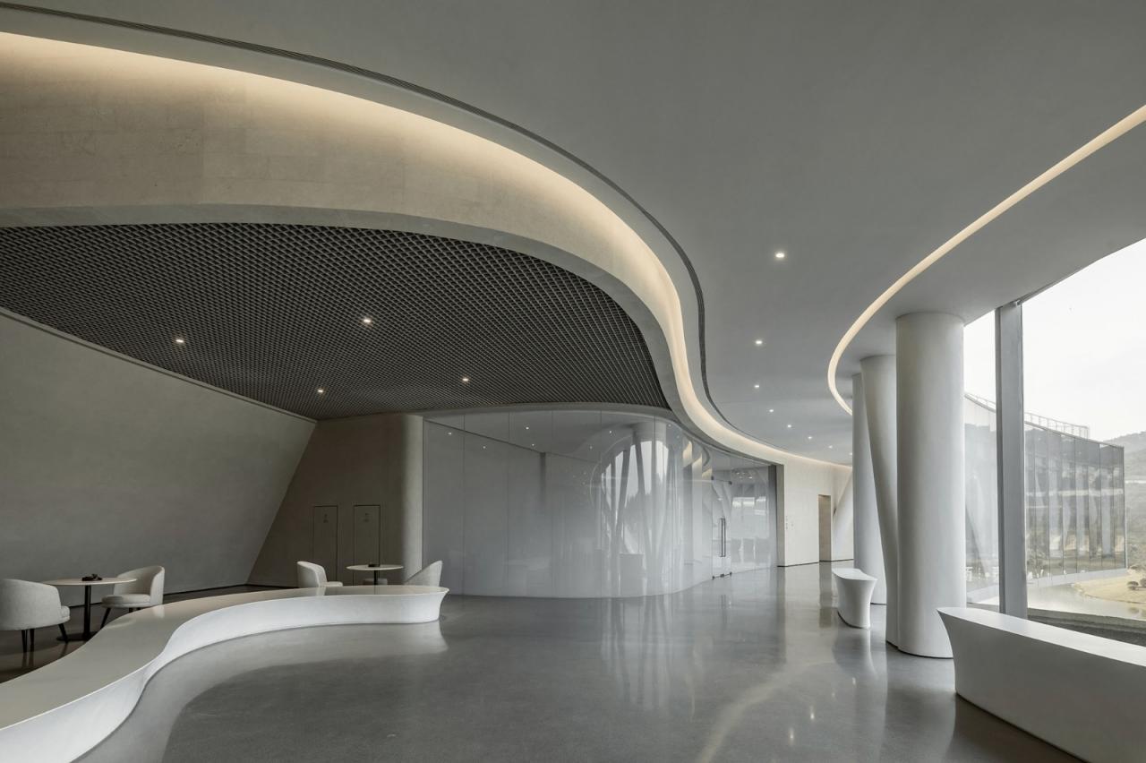 BIM建筑|眺望泰山的窗口：泰山佑游客中心 | line+WORK