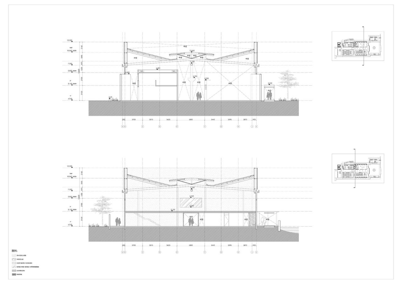 BIM建筑|桐乡东浜头村双创客厅改造 | 上海严旸建筑设计工作室