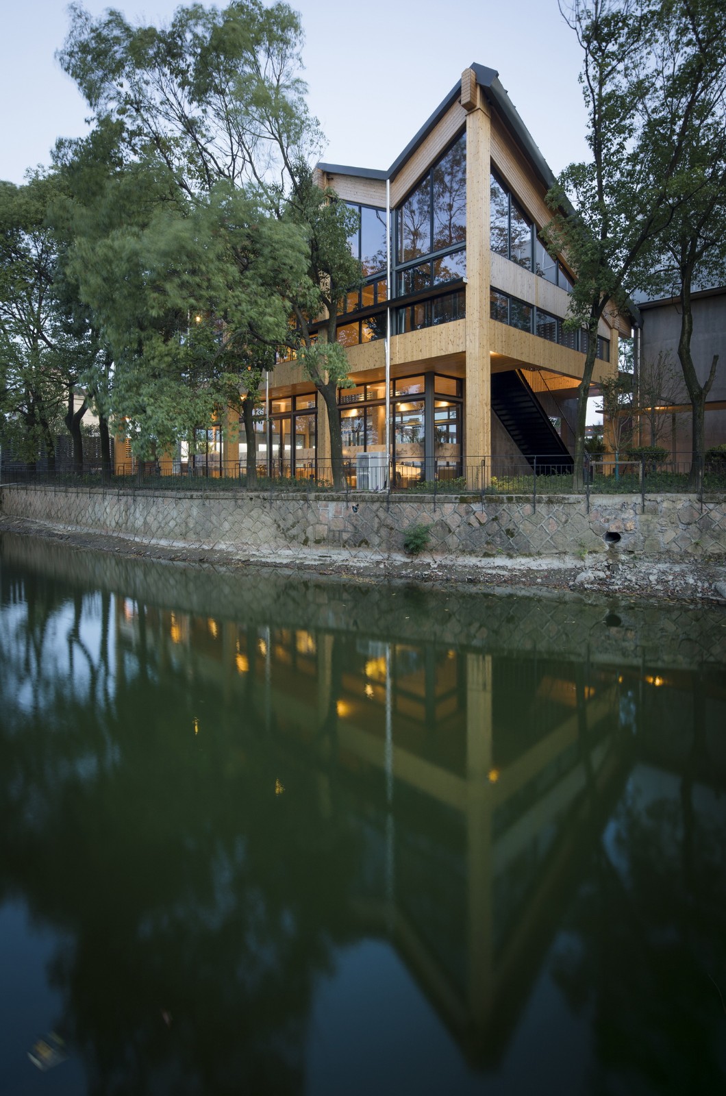 BIM建筑|桐乡东浜头村双创客厅改造 | 上海严旸建筑设计工作室