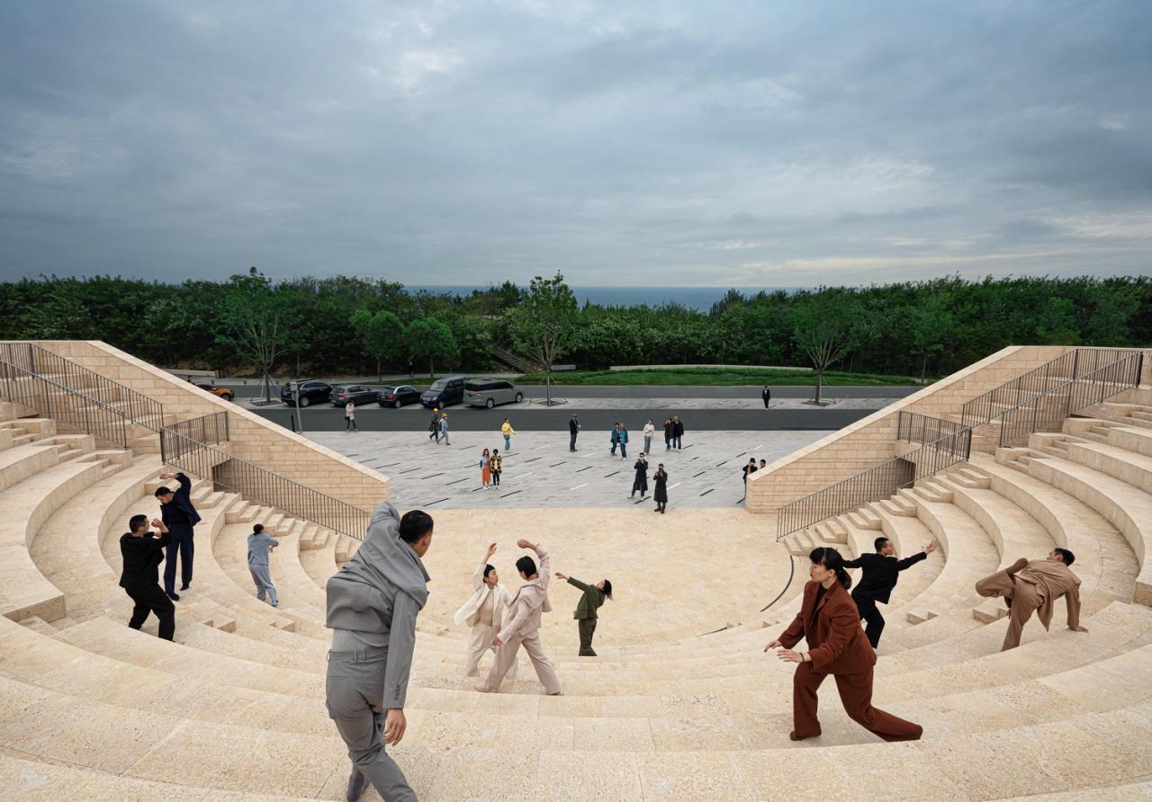 BIM建筑|阿那亚剧场 Aranya Theatre / 迹·建筑事务所（TAO）