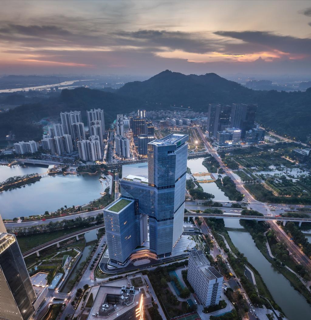 BIM建筑|广州南沙建滔广场 / Aedas