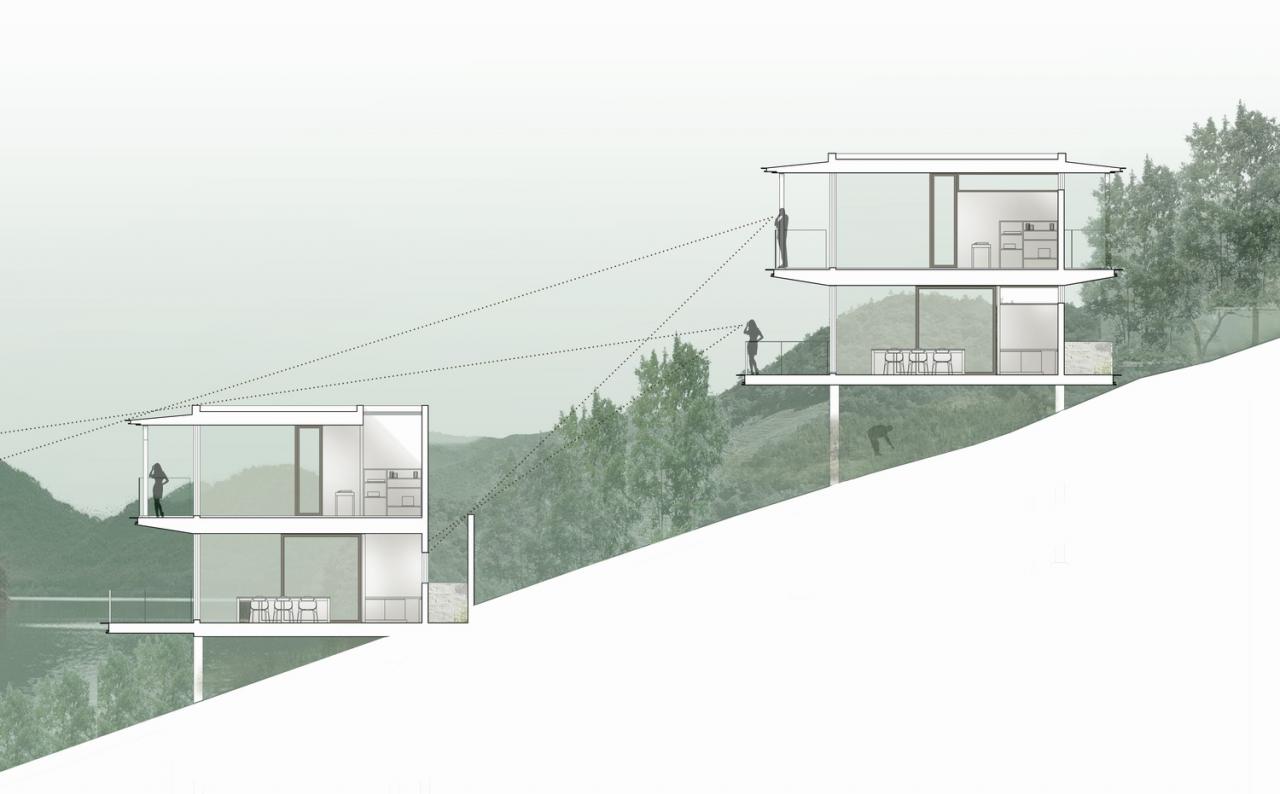 BIM建筑|自土地中生长——莫干山郡安里 / gad