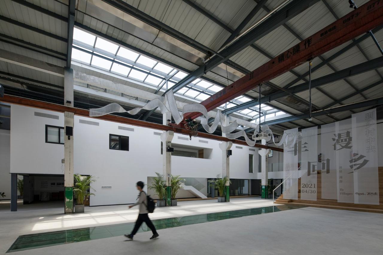 BIM建筑|桐乡东浜头村双创客厅改造 | 上海严旸建筑设计工作室