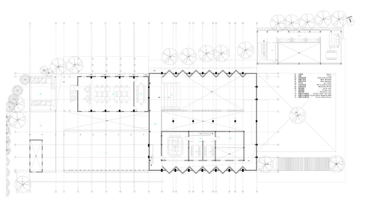 BIM建筑|桐乡东浜头村双创客厅改造 | 上海严旸建筑设计工作室