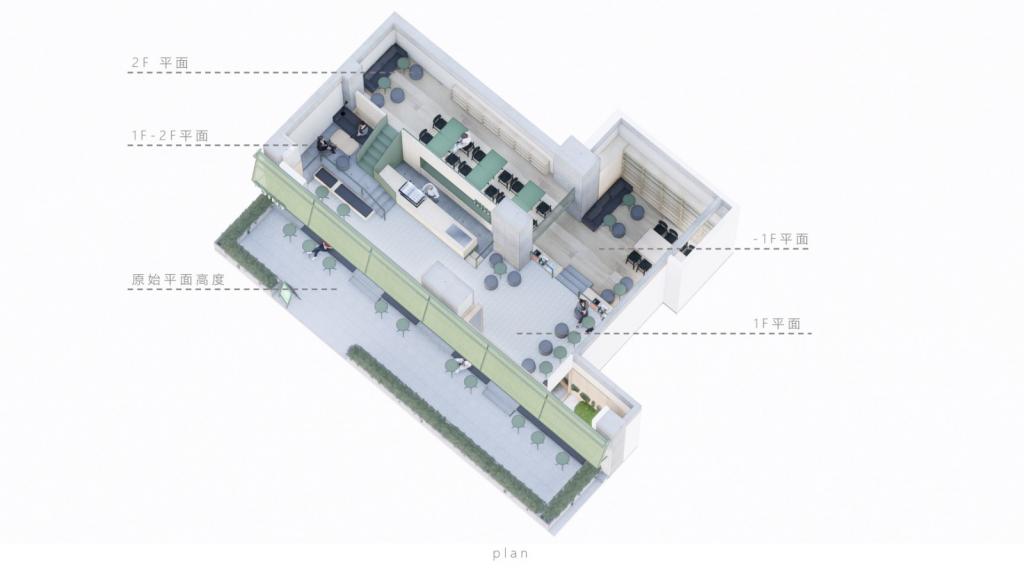 BIM建筑|南京观点茶室 /三厘社triostudio