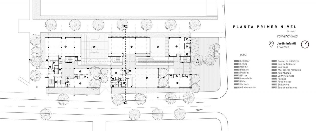 BIM建筑|哥伦比亚“玩乐时光”幼儿园 / DARP