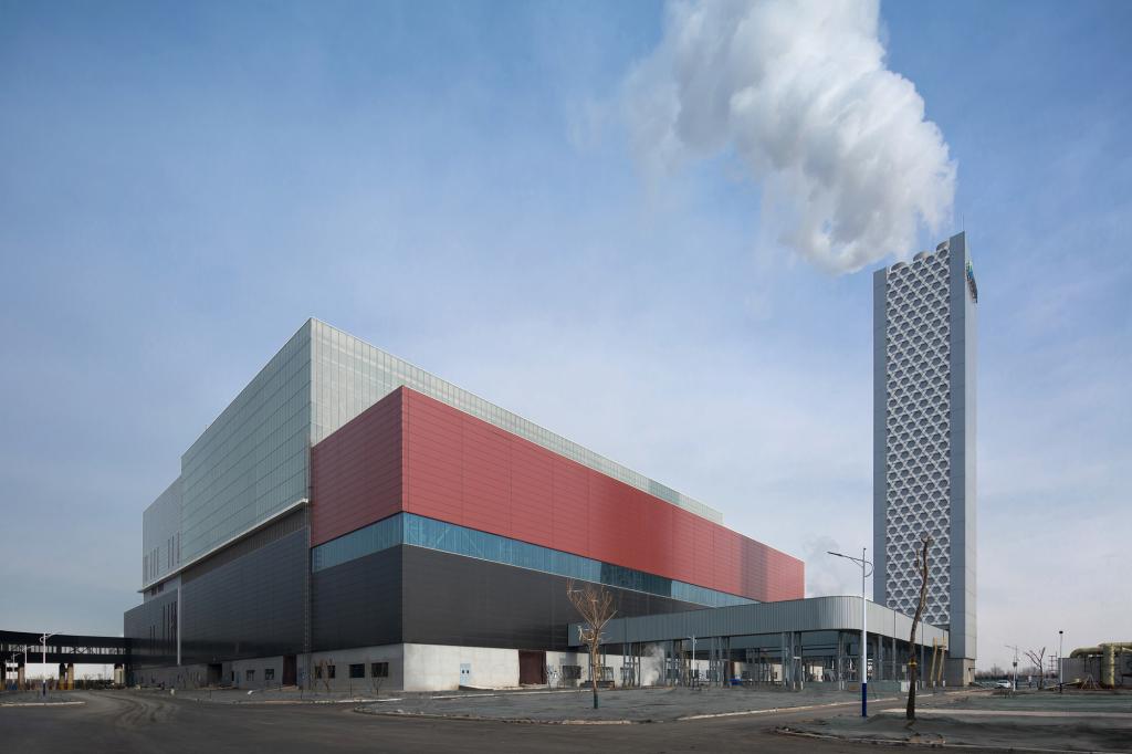 BIM建筑|太原生活垃圾焚烧发电厂 / AIA Life Designers