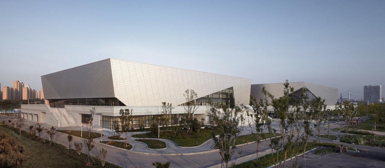 BIM建筑|济南山东第一医科大学文体中心 / 天津大学设计总院·顾志宏工作室