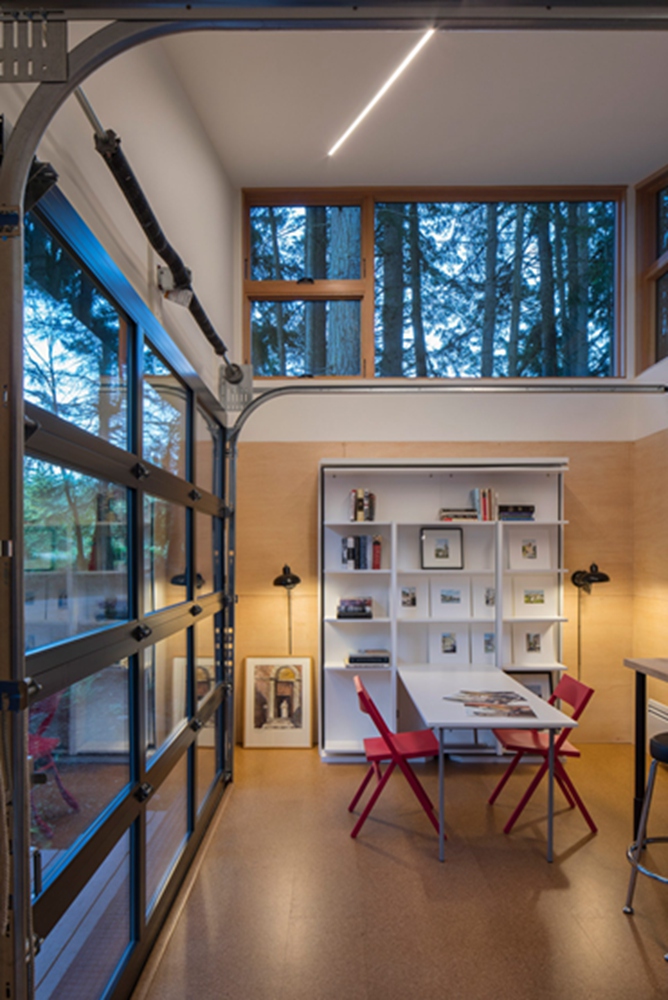 BIM建筑|大卫·范盖伦设计考顿钢覆盖的休憩屋