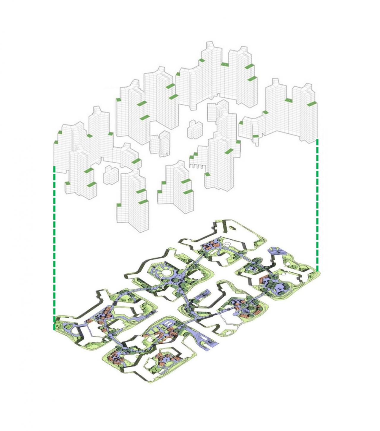 BIM建筑|百子湾公租房（燕保·百湾家园）/ MAD公布首个建成公租房项目