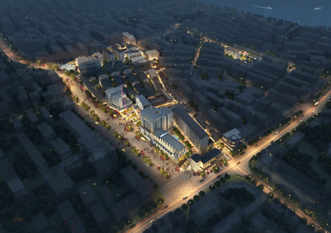 BIM建筑|城市核心区再开发设计思考 / ZWA卓时水石