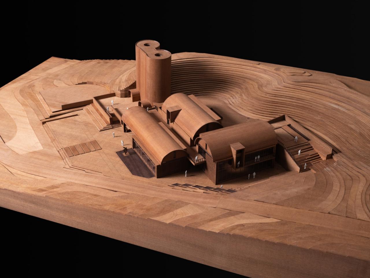 BIM建筑|南京先锋汤山矿坑书店 / 东南大学建筑学院 + 艺合境建筑事务所