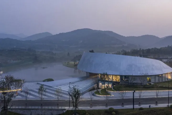 BIM建筑|眺望泰山的窗口：泰山佑游客中心 | line+WORK