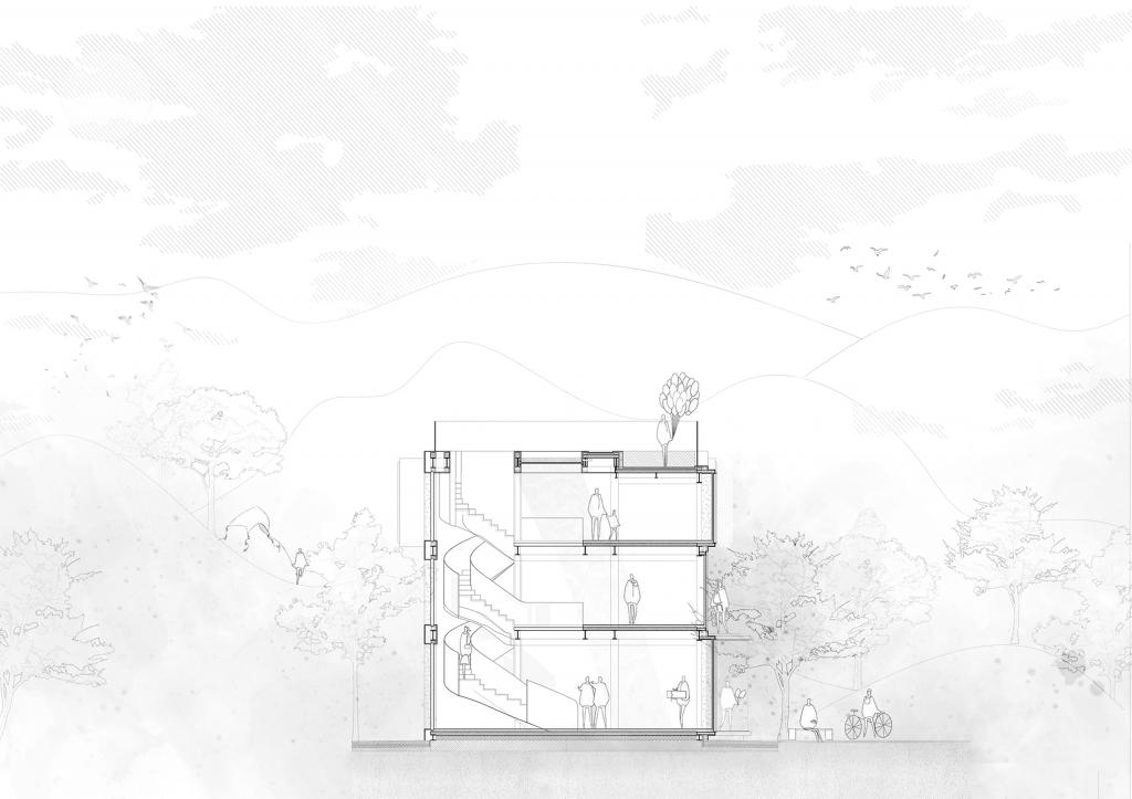 BIM建筑|丛林魔方12³-浅境 / 素建筑设计事务所 SUA