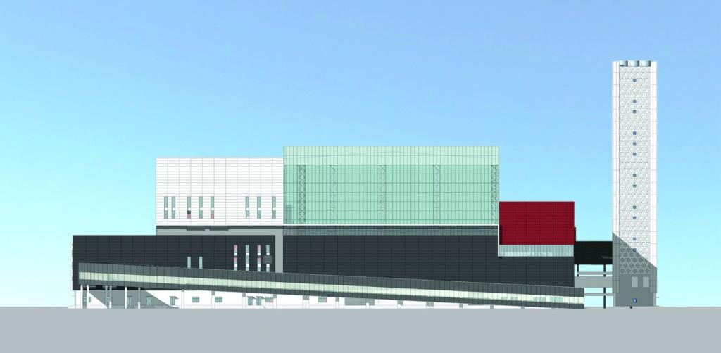 BIM建筑|太原生活垃圾焚烧发电厂 / AIA Life Designers