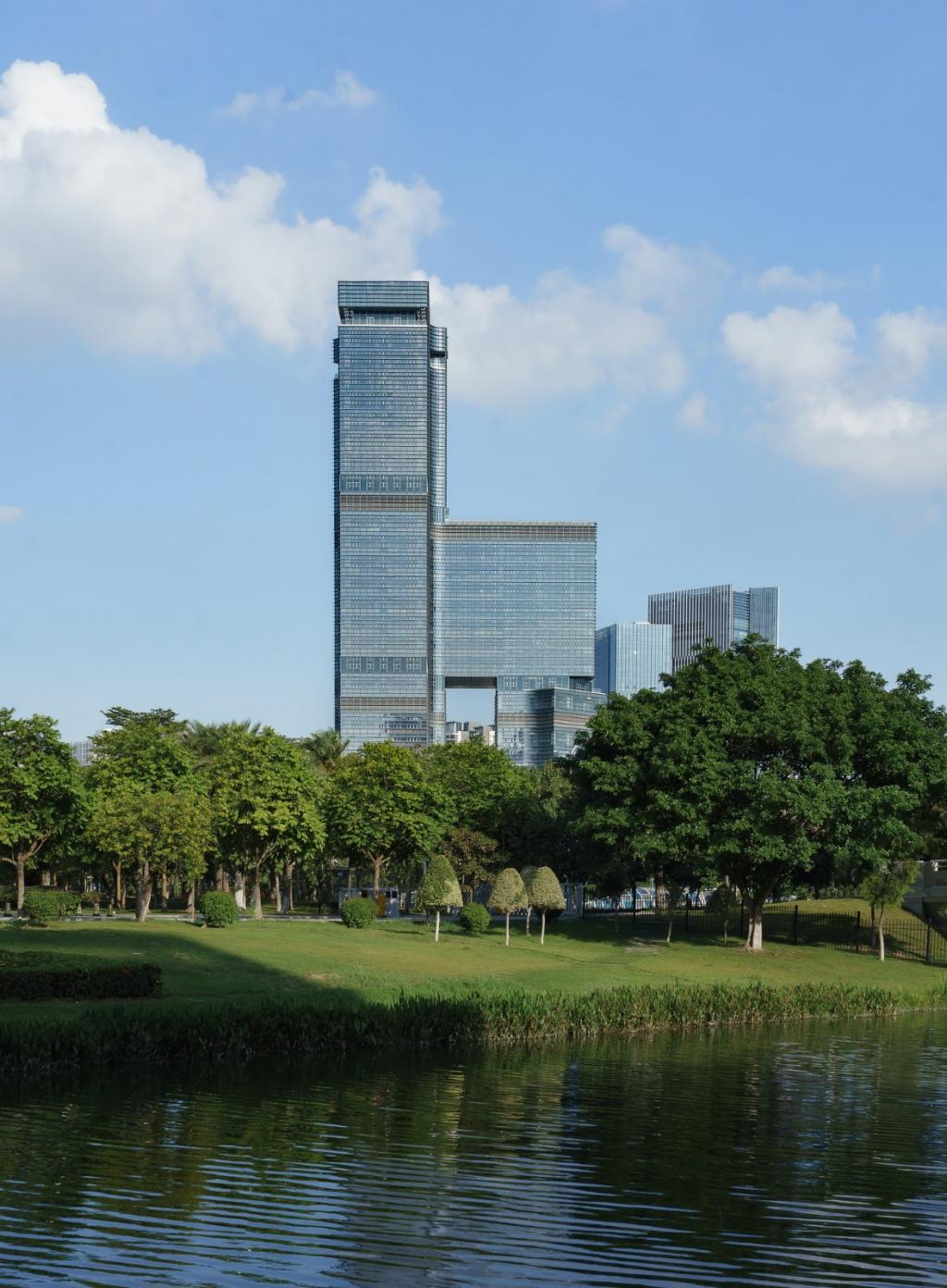 BIM建筑|广州南沙建滔广场 / Aedas