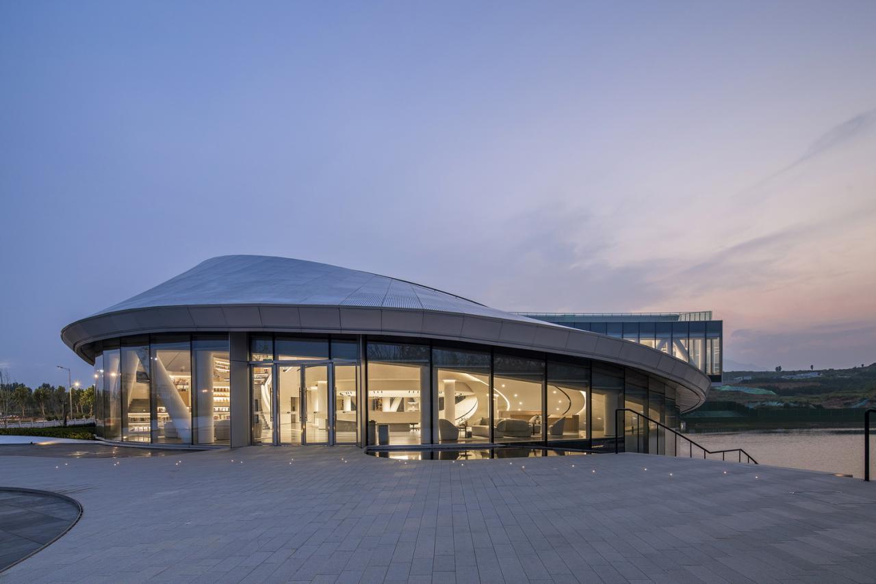 BIM建筑|眺望泰山的窗口：泰山佑游客中心 | line+WORK