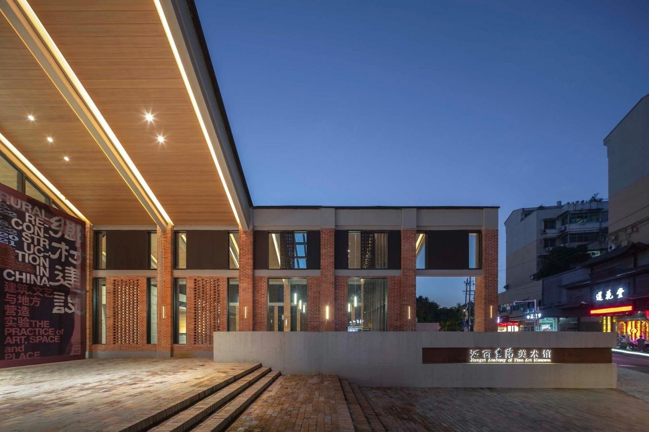 BIM建筑|景德镇江西画院美术馆 / 筑境设计