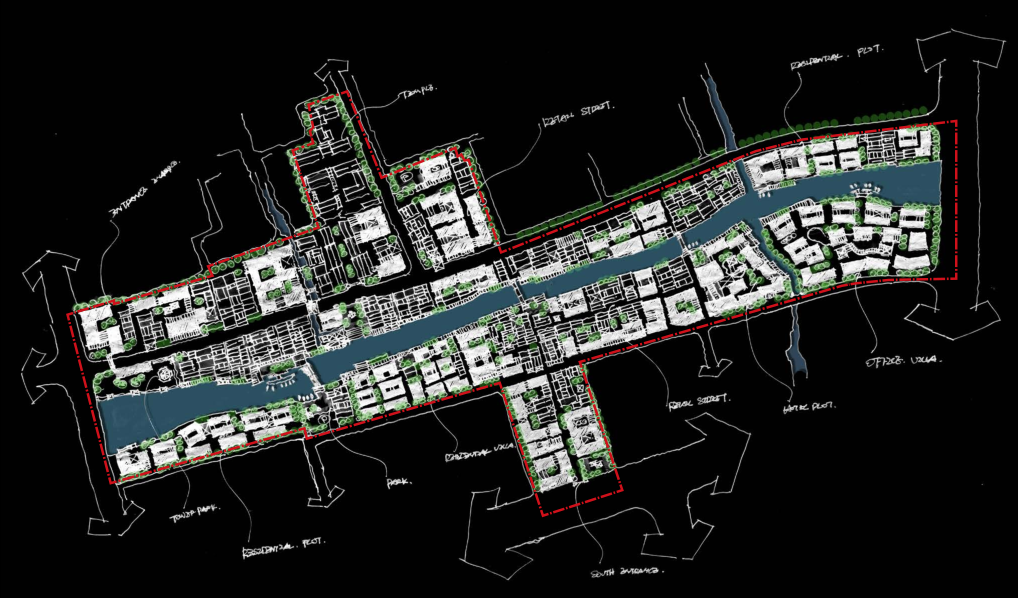 BIM建筑|城市核心区再开发设计思考 / ZWA卓时水石