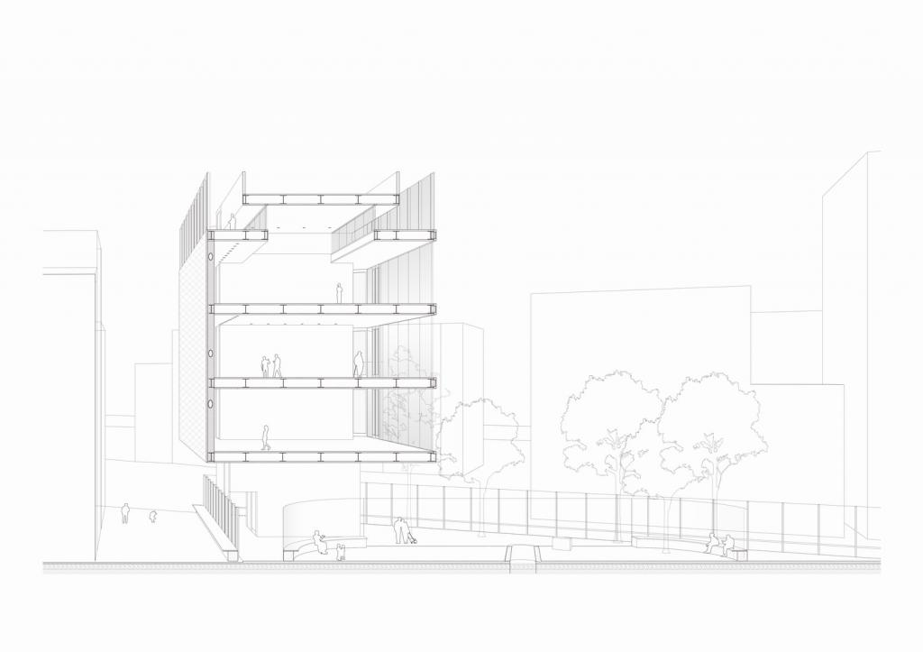 BIM建筑|建筑针灸——诗文馆 / DnA