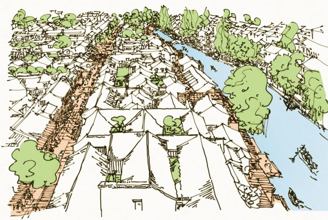 BIM建筑|城市核心区再开发设计思考 / ZWA卓时水石