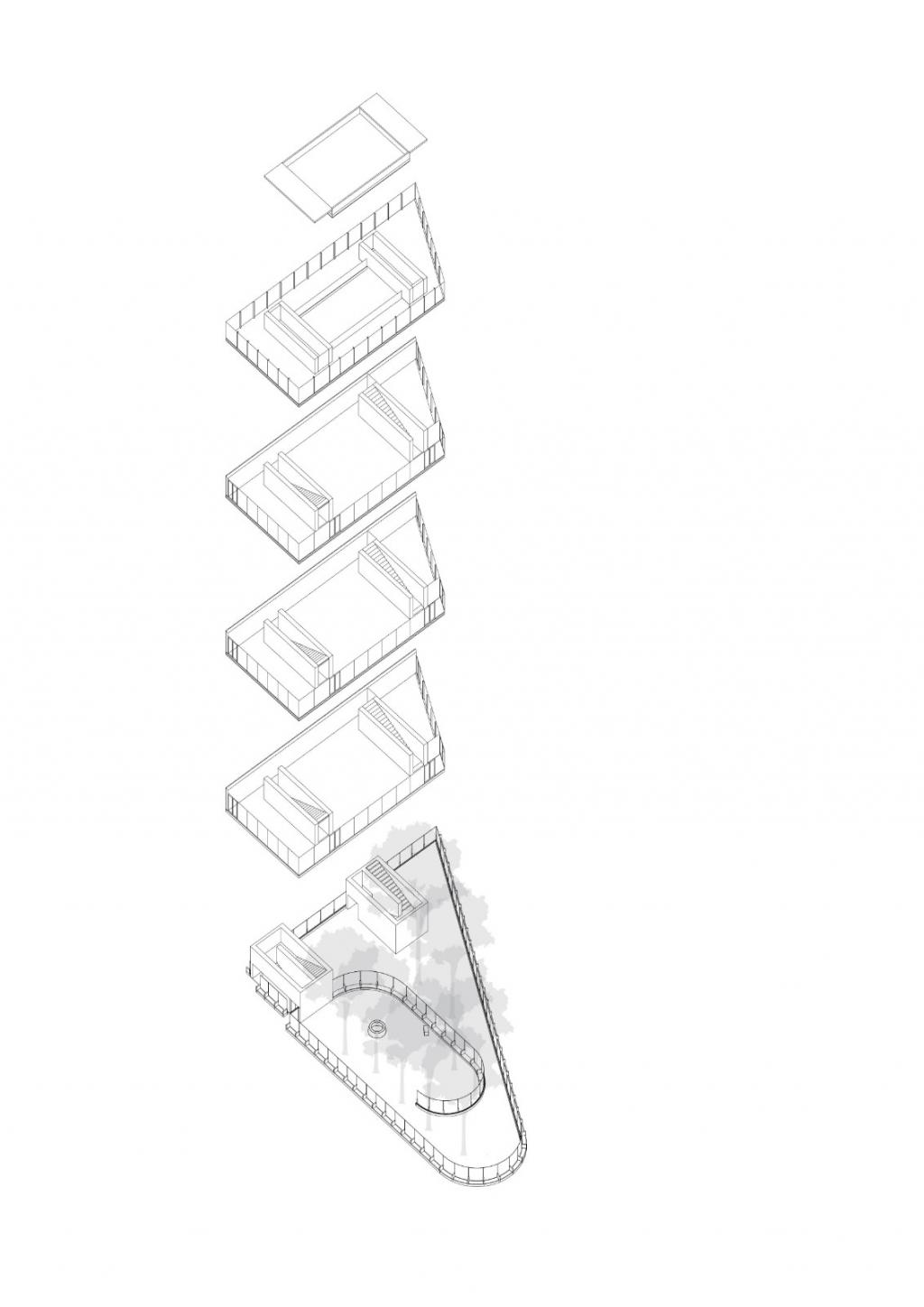 BIM建筑|建筑针灸——诗文馆 / DnA