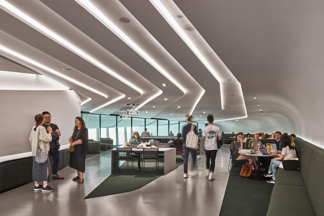 BIM建筑|迪肯大学法学院大楼 / 伍兹贝格